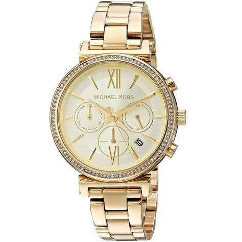 michael kors damenuhr mk6559|Michael Kors Sofie Stainless Steel Chronograph Watch.